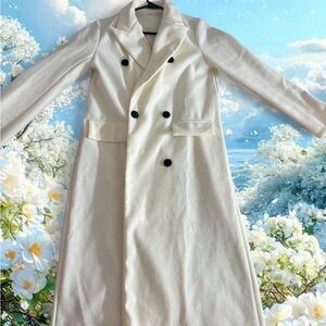 Forever 21 Cream Textured Fabric